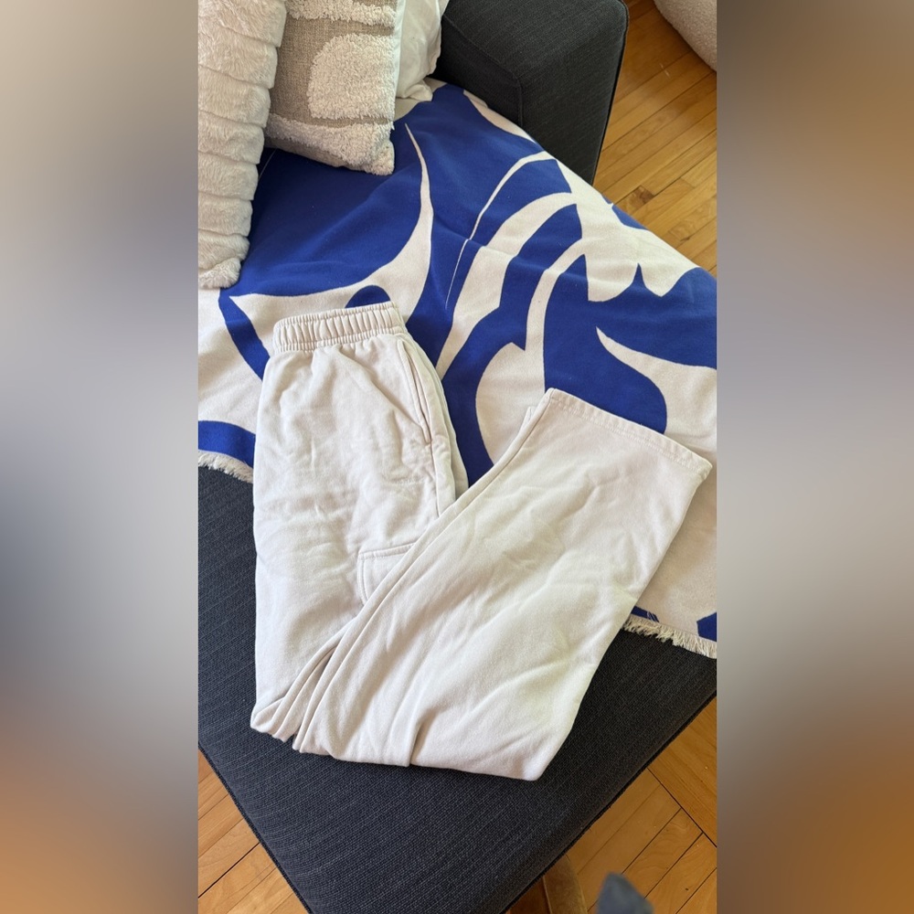 ULTRAFLEECE CARGO SWEATPANTS FROM GARAGE BEIGE SIZE SMALL